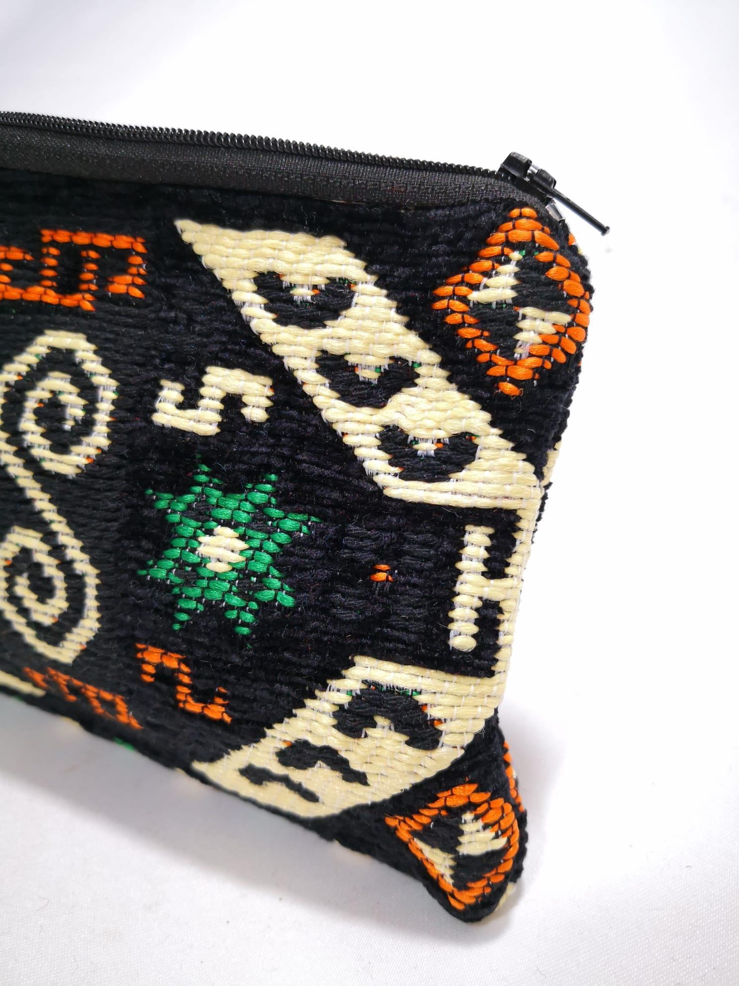 Kilim Desen Cüzdan Boy Çanta Ölçü 17X13Cm