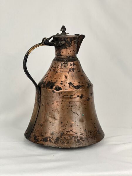 Antika Bakır Güğüm Ölçü Çap 29 Cm H 40 Cm