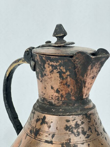 Antika Bakır Güğüm Ölçü Çap 29 Cm H 40 Cm