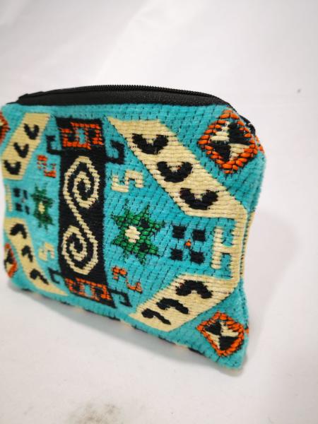 Kilim Desen Cüzdan Boy Çanta Ölçü 17X13Cm