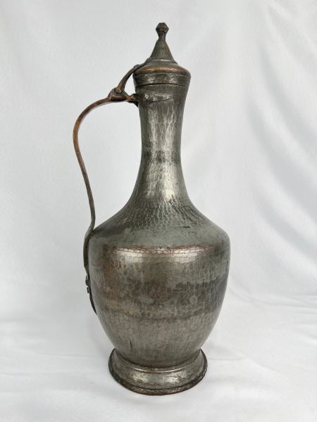 Antika Bakır Güğüm Ölçü Çap 21 Cm H 52 Cm
