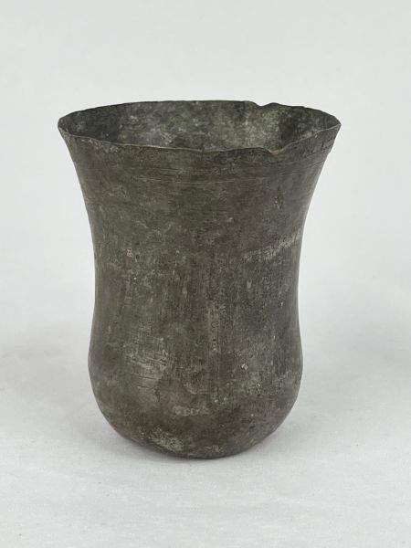 Antika Bakır Bardak Ölçü Çap 7,5 Cm H 9 Cm