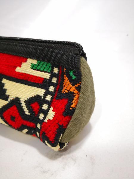 Kilim Desen Makyaj Çantası Ölçü 25X10Cm