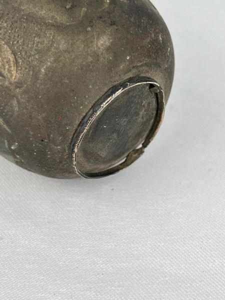Antika Bakır Bardak Ölçü Çap 7 Cm H 10 Cm