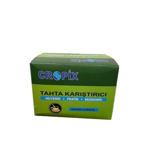 Ahşap Çay Kariştiricisi kağıtsiz 400 Lü