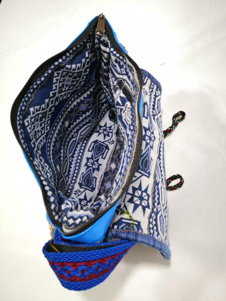 Kilim Desen Omuz Çantası Ölçü 36X24Cm