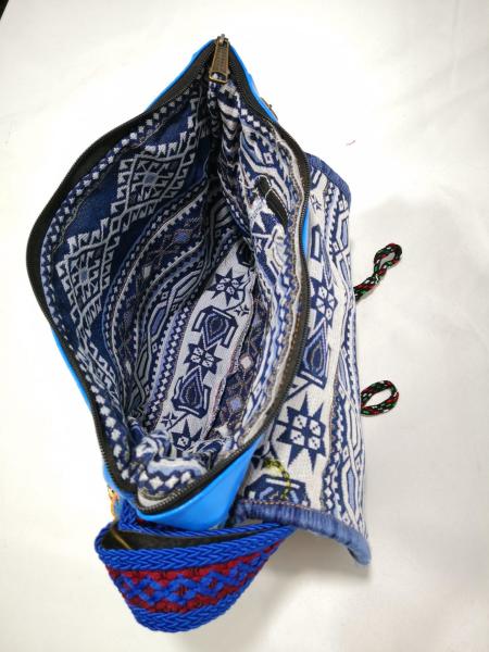 Kilim Desen Omuz Çantası Ölçü 36X24Cm