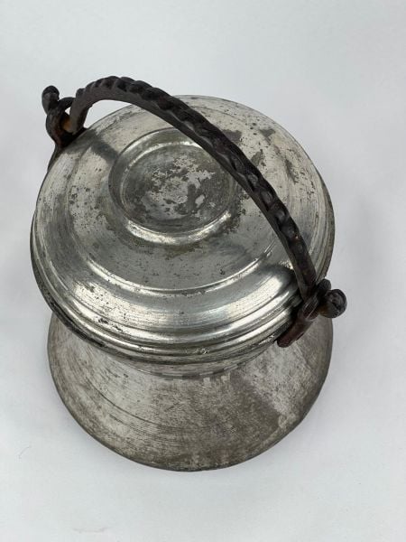 Antika Bakır Bakraç Ölçü Çap 17 Cm H 22 Cm