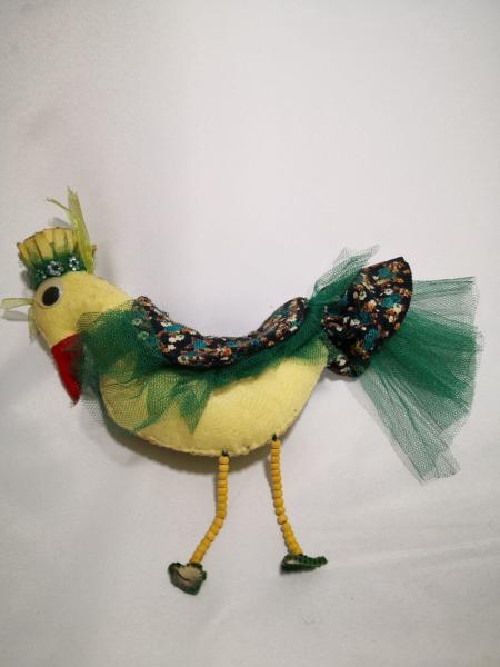 El Yapimi Horoz Duvar Dekoru Ölçü 38X10Cm