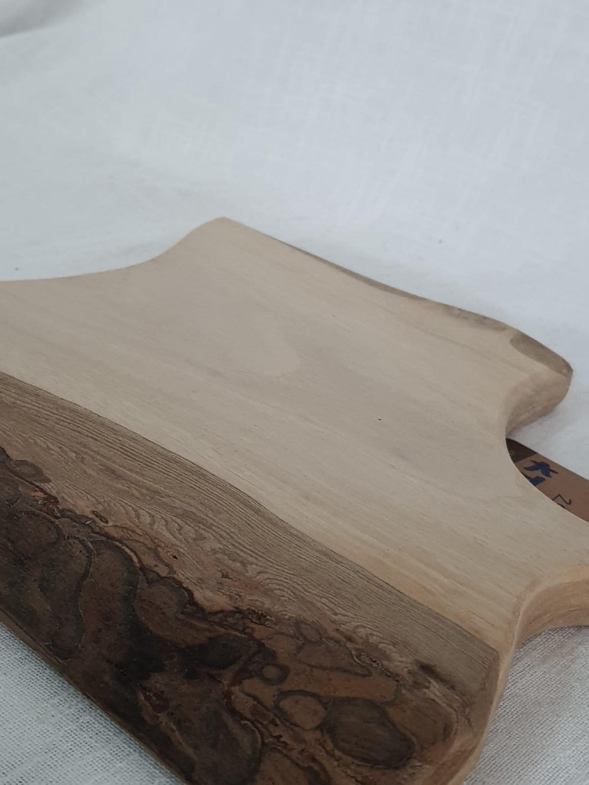 Masif Ahsap Sunum Ve Kesme Tahtasi Aoa Ölçü 29X22Cm 2Cm Yüksekliği