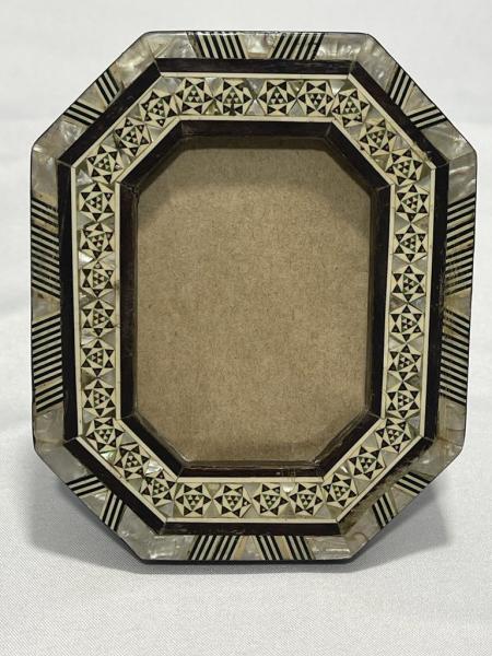 Orjinal Sedef İşlemeli Ahşap Çerçeve Ölçü 14X12Cm