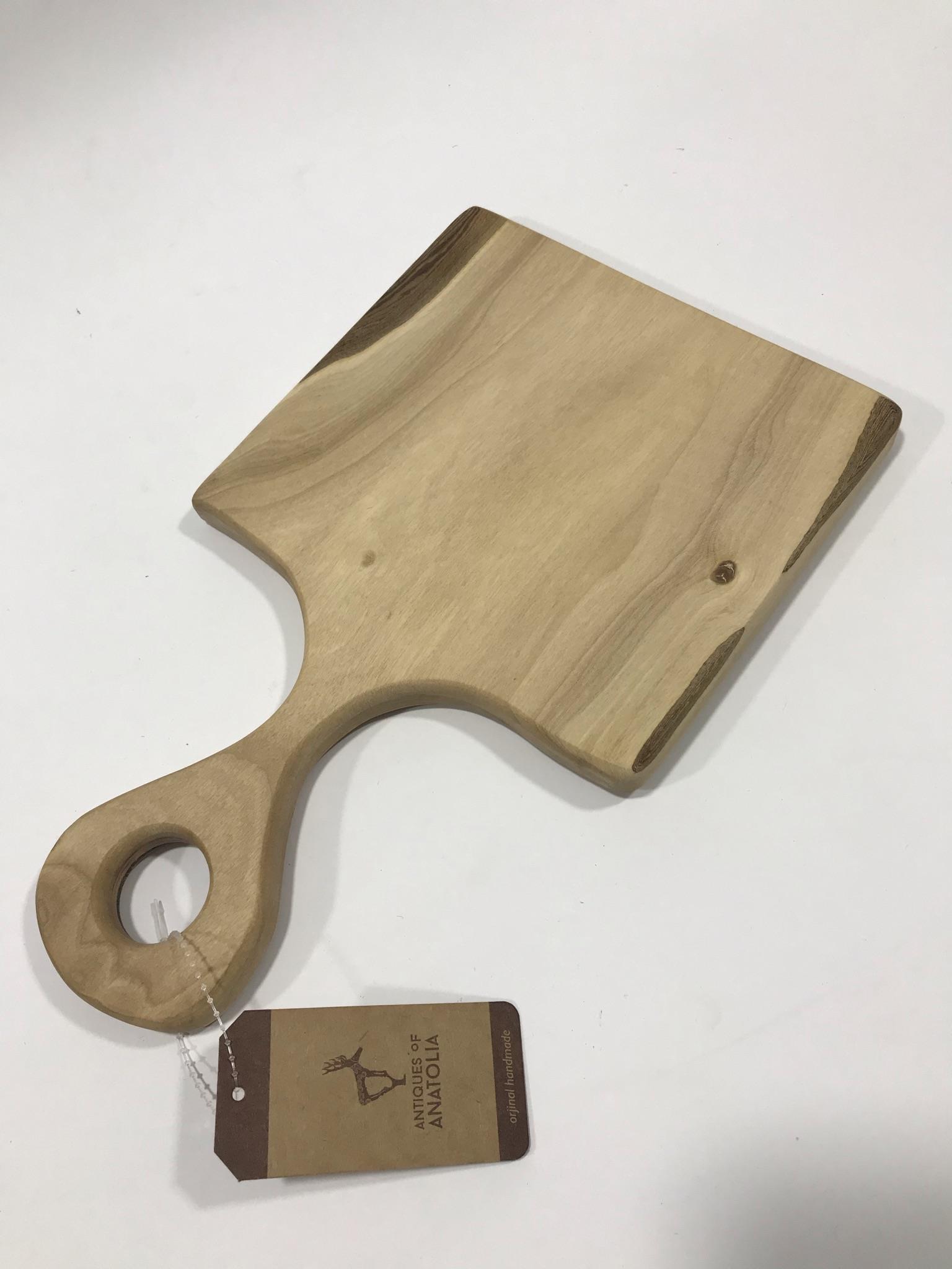 Masif Ahsap Sunum Ve Kesme Tahtasi Aoa Ölçü 33X21Cm 2Cm Yüksekliği