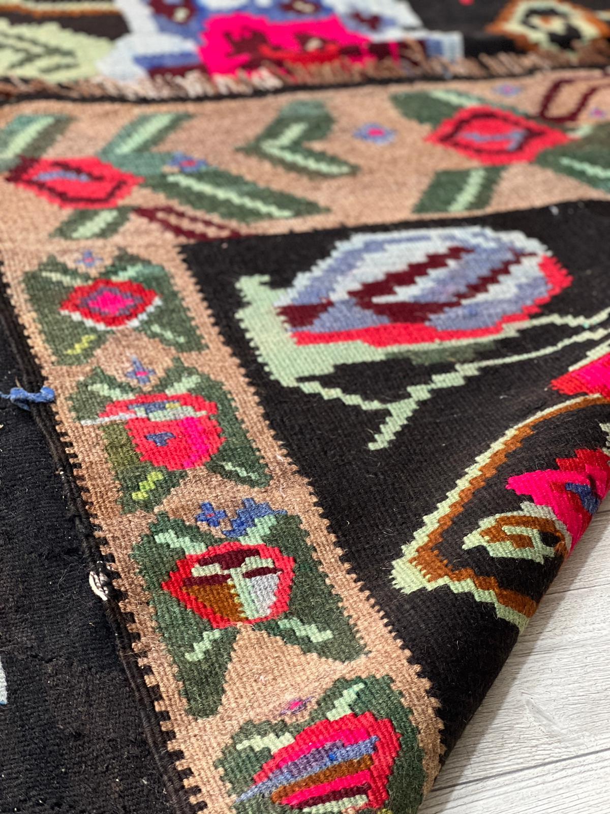 El Dokumasi Halı Kilim Yolluk Paspas Ölçü 417X200 Cm