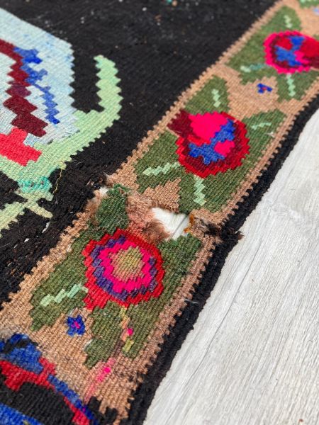El Dokumasi Halı Kilim Yolluk Paspas Ölçü 417X200 Cm