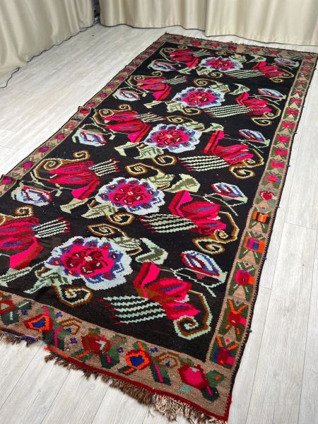 El Dokumasi Halı Kilim Yolluk Paspas Ölçü 417X200 Cm