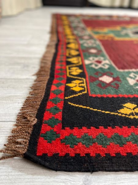 El Dokumasi Halı Kilim Yolluk Paspas Ölçü 346X198 Cm