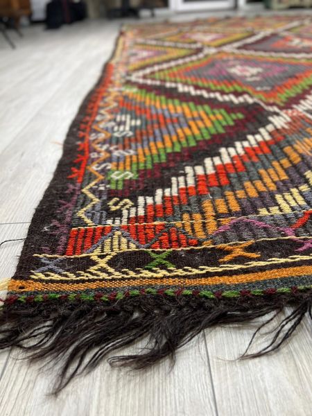 El Dokumasi Halı Kilim Yolluk Paspas Ölçü 351X210 Cm