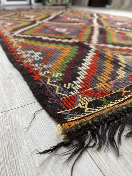 El Dokumasi Halı Kilim Yolluk Paspas Ölçü 351X210 Cm