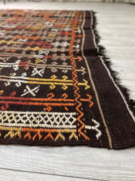 El Dokumasi Halı Kilim Yolluk Paspas Ölçü 306X207 Cm