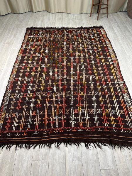 El Dokumasi Halı Kilim Yolluk Paspas Ölçü 306X207 Cm