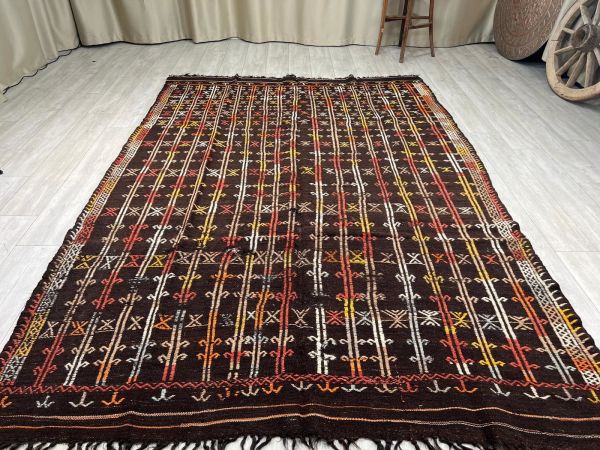 El Dokumasi Halı Kilim Yolluk Paspas Ölçü 306X207 Cm