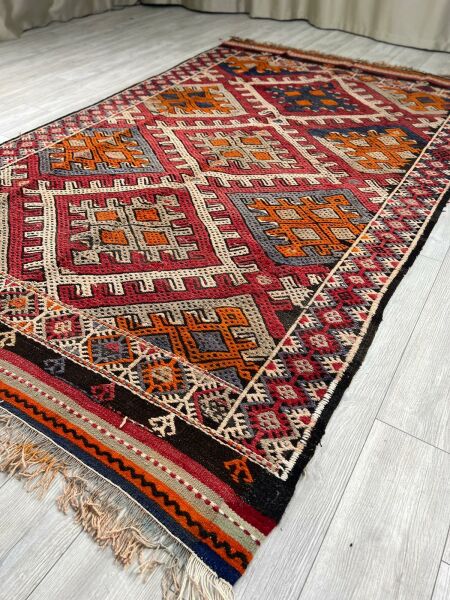 El Dokumasi Halı Kilim Yolluk Paspas Ölçü 300X180 Cm