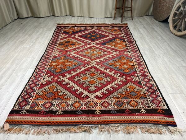El Dokumasi Halı Kilim Yolluk Paspas Ölçü 300X180 Cm