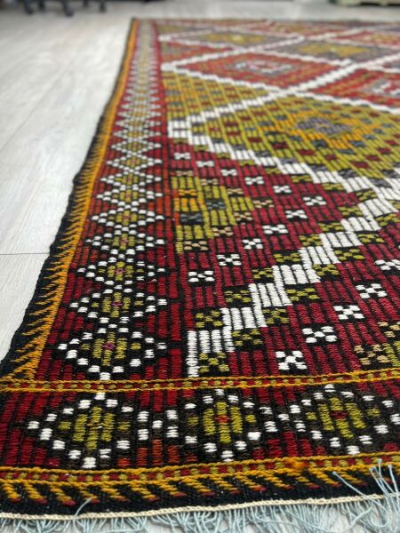 El Dokumasi Halı Kilim Yolluk Paspas Ölçü 320X203 Cm