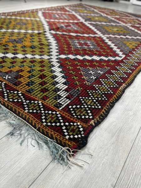 El Dokumasi Halı Kilim Yolluk Paspas Ölçü 320X203 Cm