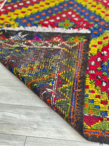El Dokumasi Halı Kilim Yolluk Paspas Ölçü 287X207 Cm