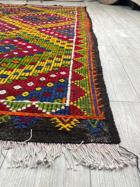 El Dokumasi Halı Kilim Yolluk Paspas Ölçü 287X207 Cm