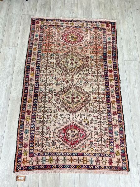 El Dokumasi Halı Kilim Yolluk Paspas Ölçü 195X114 Cm