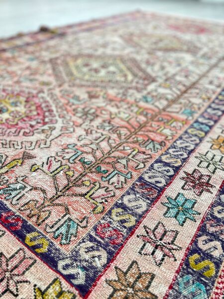El Dokumasi Halı Kilim Yolluk Paspas Ölçü 195X114 Cm