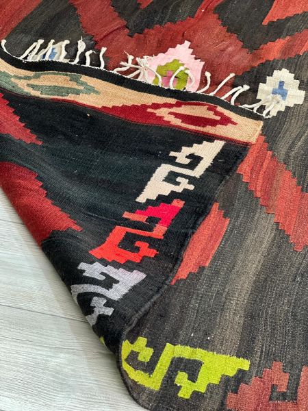 El Dokumasi Halı Kilim Yolluk Paspas Ölçü 345X167 Cm