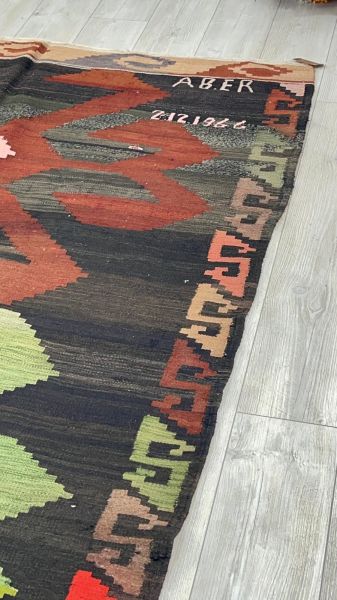 El Dokumasi Halı Kilim Yolluk Paspas Ölçü 345X167 Cm