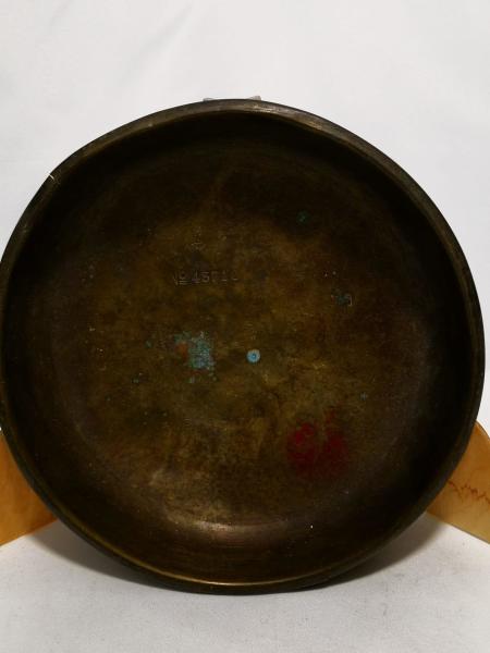 Topane Damgalı 1952 Yilina Ait, Eşli Bakır Terazi Kefesi Aoa Ölçü 25Cm Çapi 6Cm Yüksekliği