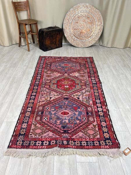 El Dokumasi Halı Kilim Yolluk Paspas Ölçü 200X107 Cm