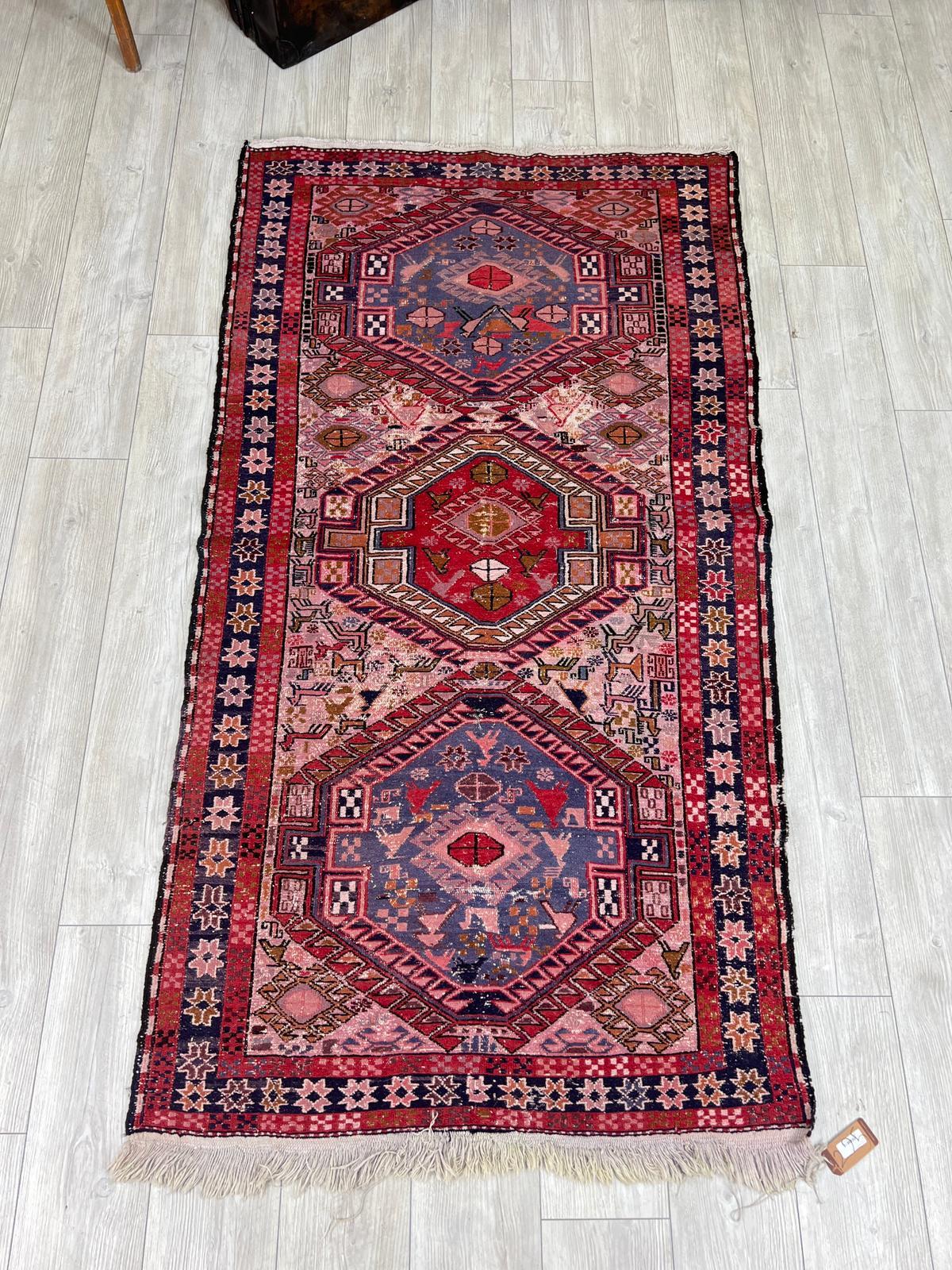 El Dokumasi Halı Kilim Yolluk Paspas Ölçü 200X107 Cm