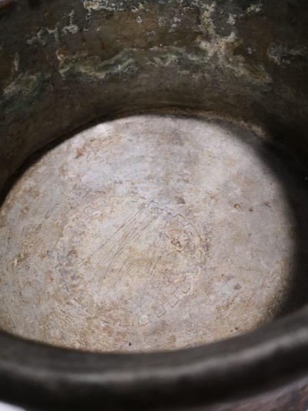 Döveme Bakır Helke Ölçü 24Cm Çapi 12Cm Yüksekliği