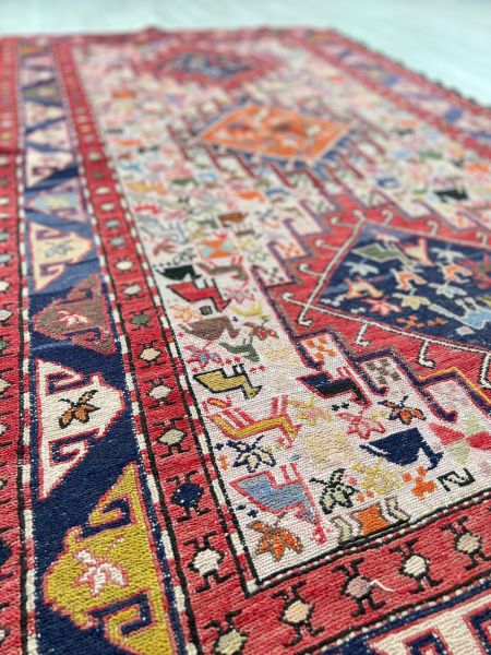 El Dokumasi Halı Kilim Yolluk Paspas Ölçü 197X107 Cm