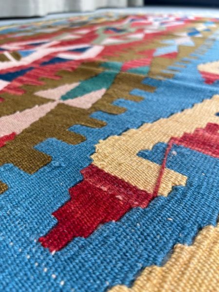 El Dokumasi Halı Kilim Yolluk Paspas Ölçü 174X104 Cm
