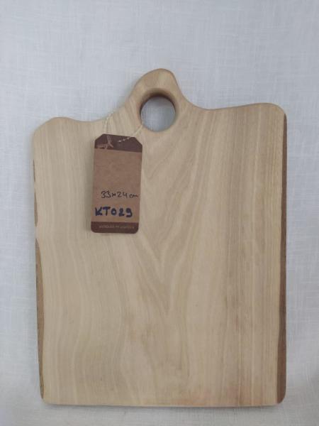 Masif Ahsap Sunum Ve Kesme Tahtasi Aoa Ölçü 33X24Cm 2Cm Yüksekliği