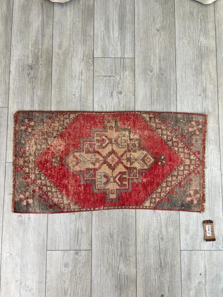 El Dokumasi Halı Kilim Yolluk Paspas Ölçü 87X45 Cm