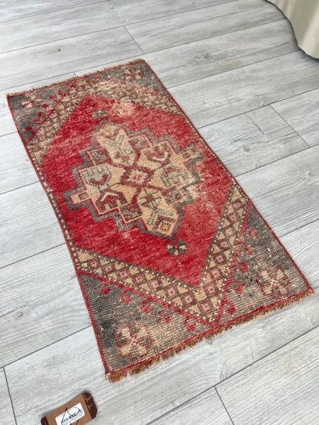 El Dokumasi Halı Kilim Yolluk Paspas Ölçü 87X45 Cm