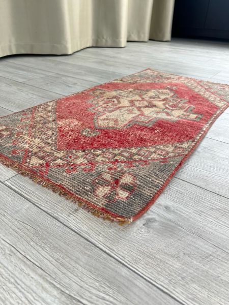 El Dokumasi Halı Kilim Yolluk Paspas Ölçü 87X45 Cm