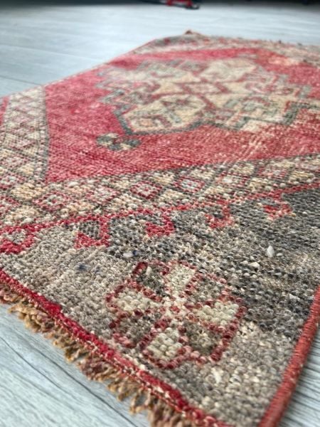 El Dokumasi Halı Kilim Yolluk Paspas Ölçü 87X45 Cm
