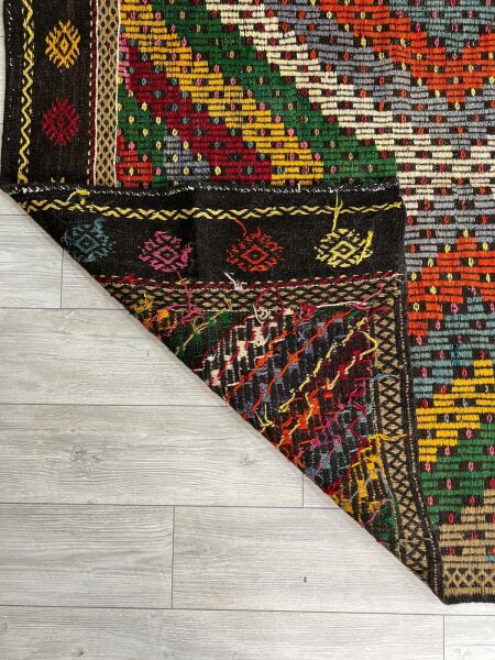 El Dokumasi Halı Kilim Yolluk Paspas Ölçü 348X166 Cm