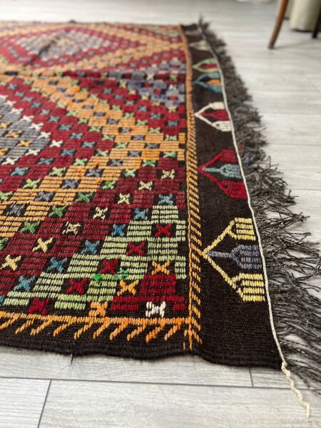 El Dokumasi Halı Kilim Yolluk Paspas Ölçü 310X200 Cm