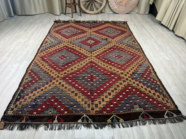 El Dokumasi Halı Kilim Yolluk Paspas Ölçü 310X200 Cm