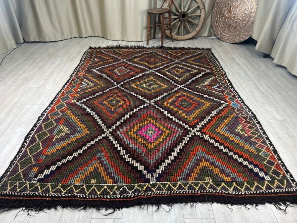 El Dokumasi Halı Kilim Yolluk Paspas Ölçü 305X220 Cm